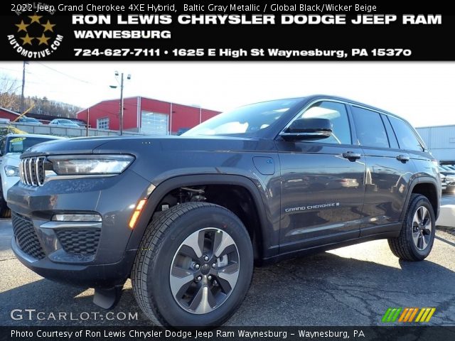 2022 Jeep Grand Cherokee 4XE Hybrid in Baltic Gray Metallic