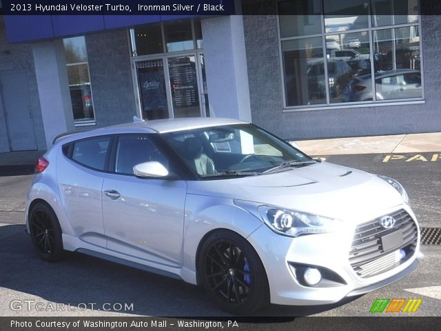 2013 Hyundai Veloster Turbo in Ironman Silver