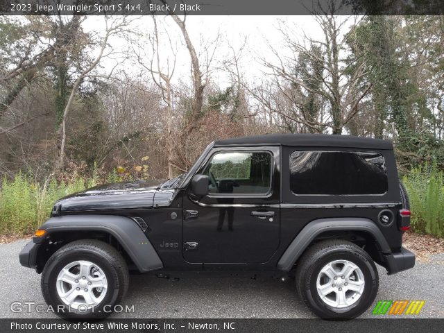 2023 Jeep Wrangler Sport S 4x4 in Black