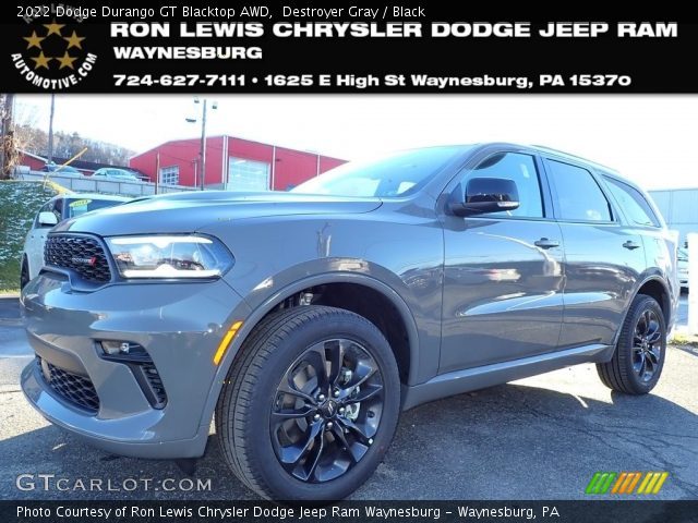 2022 Dodge Durango GT Blacktop AWD in Destroyer Gray
