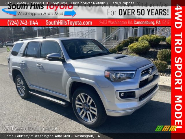 2023 Toyota 4Runner TRD Sport 4x4 in Classic Silver Metallic