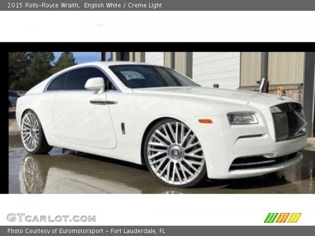 2015 Rolls-Royce Wraith  in English White