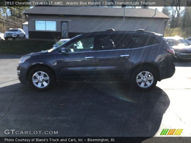 2013 Chevrolet Traverse LT AWD in Atlantis Blue Metallic