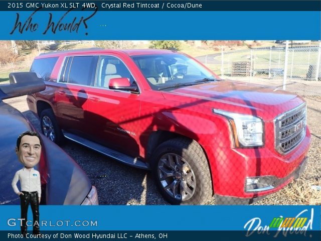 2015 GMC Yukon XL SLT 4WD in Crystal Red Tintcoat