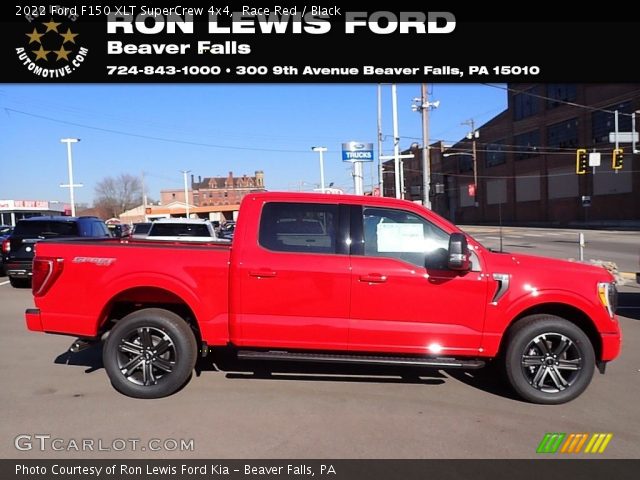 2022 Ford F150 XLT SuperCrew 4x4 in Race Red