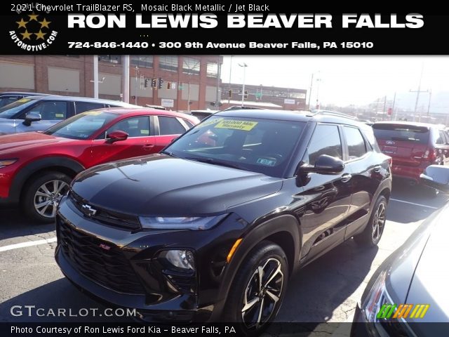 2021 Chevrolet TrailBlazer RS in Mosaic Black Metallic