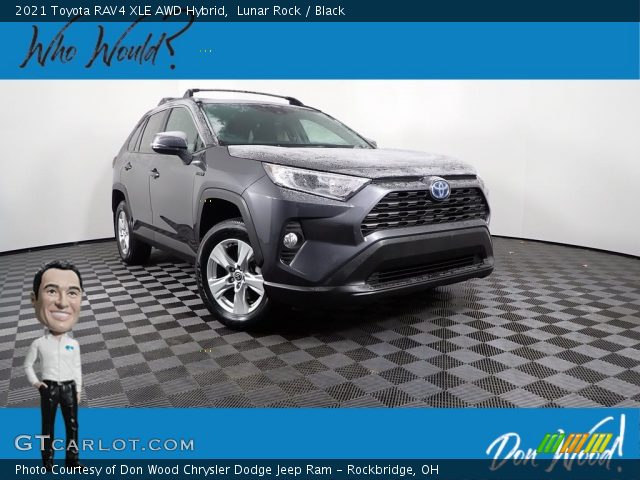 2021 Toyota RAV4 XLE AWD Hybrid in Lunar Rock