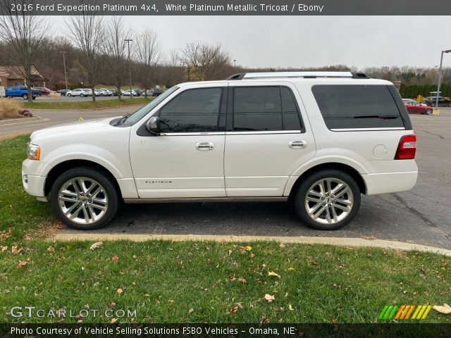 2016 Ford Expedition Platinum 4x4 in White Platinum Metallic Tricoat