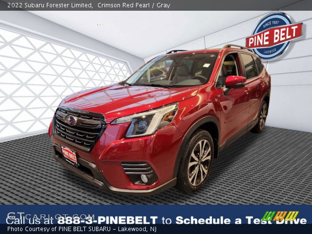2022 Subaru Forester Limited in Crimson Red Pearl