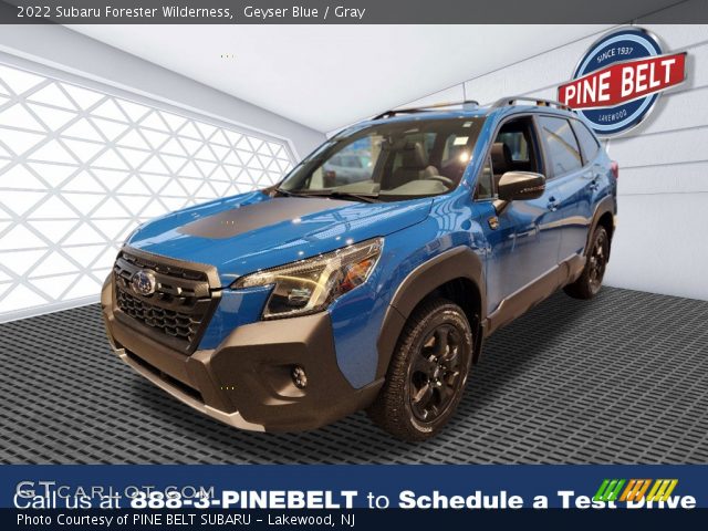 2022 Subaru Forester Wilderness in Geyser Blue