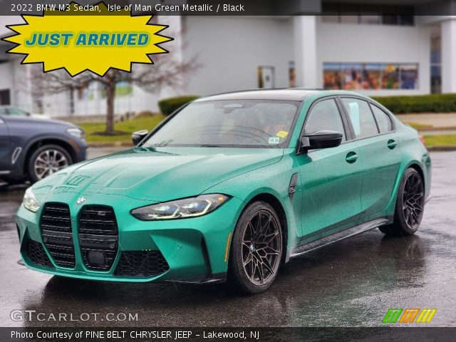 2022 BMW M3 Sedan in Isle of Man Green Metallic