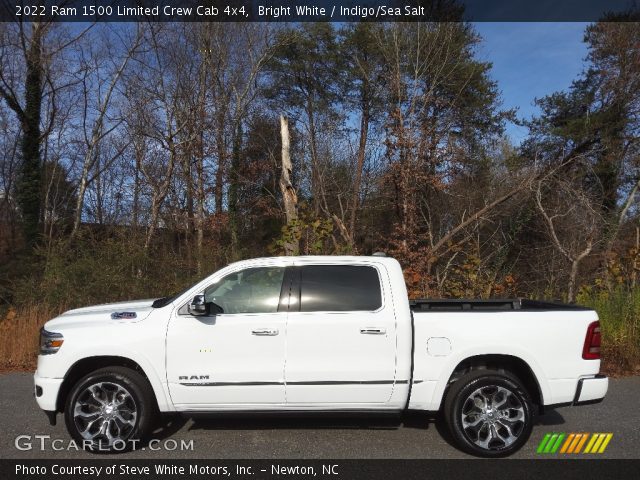 2022 Ram 1500 Limited Crew Cab 4x4 in Bright White