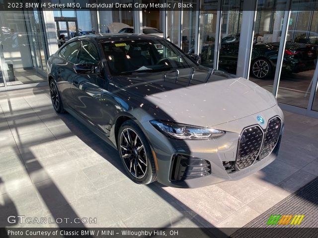 2023 BMW i4 Series M50 in Individual Dravit Gray Metallic