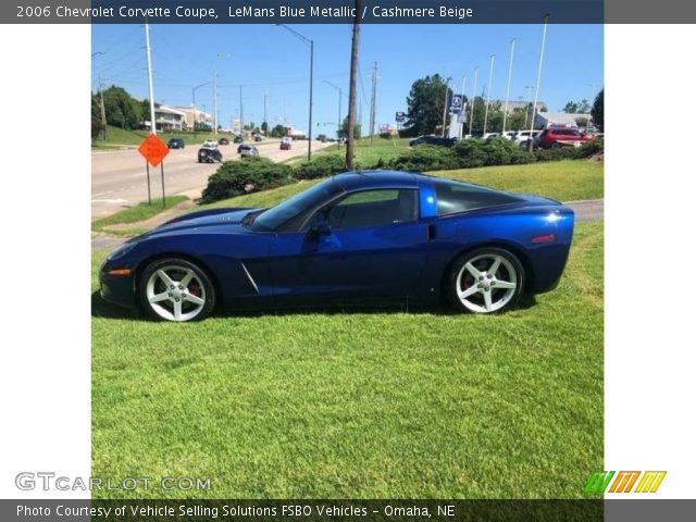2006 Chevrolet Corvette Coupe in LeMans Blue Metallic
