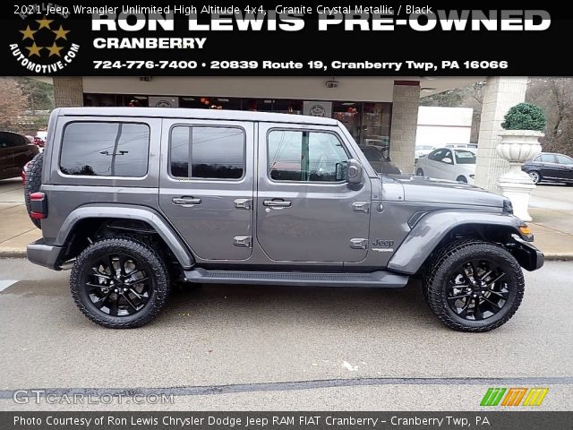 2021 Jeep Wrangler Unlimited High Altitude 4x4 in Granite Crystal Metallic