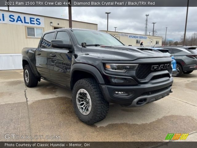 2021 Ram 1500 TRX Crew Cab 4x4 in Diamond Black Crystal Pearl