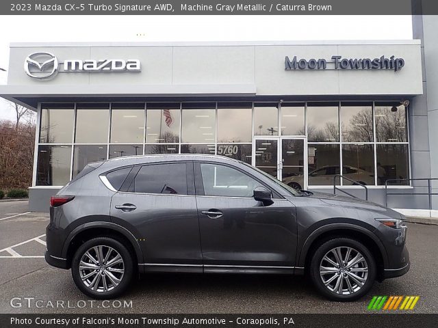 2023 Mazda CX-5 Turbo Signature AWD in Machine Gray Metallic
