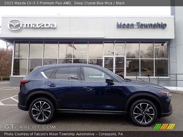 2023 Mazda CX-5 S Premium Plus AWD in Deep Crystal Blue Mica