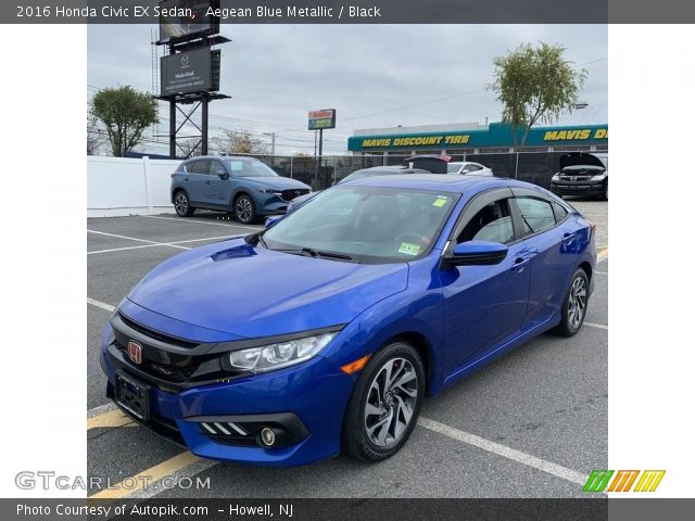 2016 Honda Civic EX Sedan in Aegean Blue Metallic