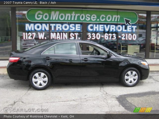 2007 Toyota Camry LE in Black