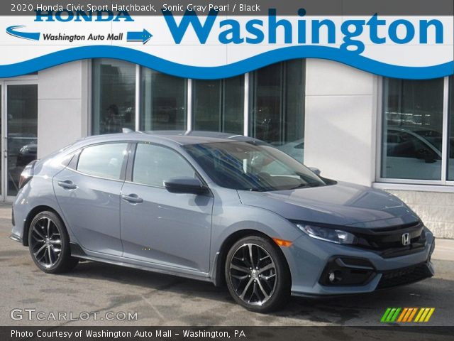 2020 Honda Civic Sport Hatchback in Sonic Gray Pearl
