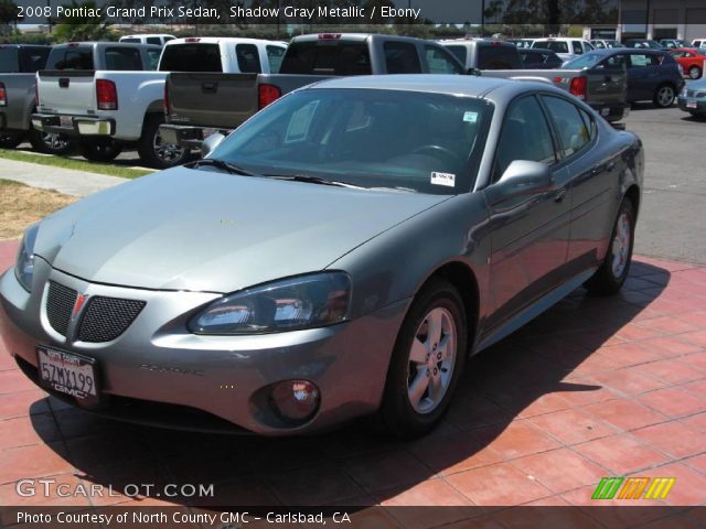 2008 Pontiac Grand Prix Sedan in Shadow Gray Metallic