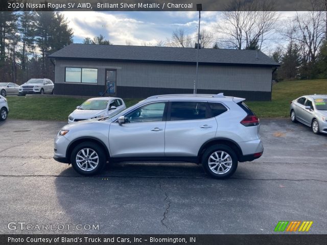 2020 Nissan Rogue SV AWD in Brilliant Silver Metallic