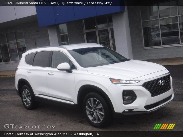 2020 Hyundai Santa Fe SEL AWD in Quartz White