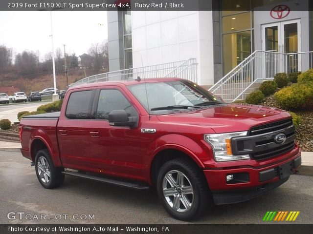 2019 Ford F150 XLT Sport SuperCrew 4x4 in Ruby Red