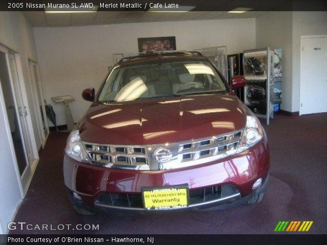 2005 Nissan Murano SL AWD in Merlot Metallic