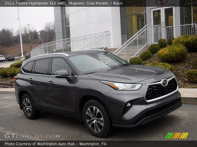 2020 Toyota Highlander XLE AWD in Magnetic Gray Metallic