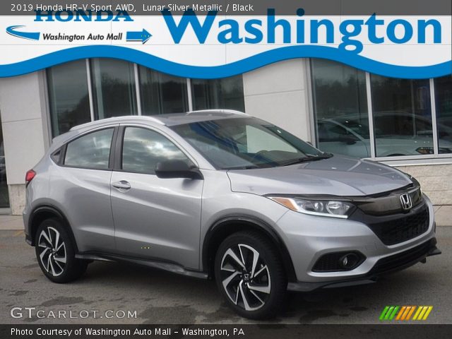 2019 Honda HR-V Sport AWD in Lunar Silver Metallic