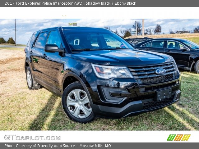 2017 Ford Explorer Police Interceptor AWD in Shadow Black