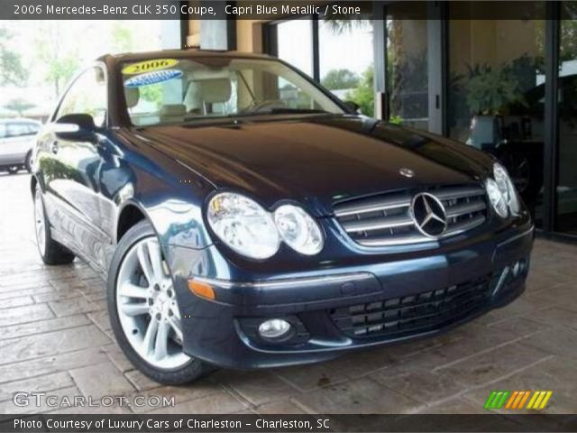 2006 Mercedes-Benz CLK 350 Coupe in Capri Blue Metallic