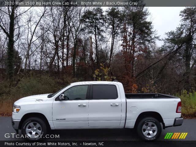 2020 Ram 1500 Big Horn Crew Cab 4x4 in Bright White