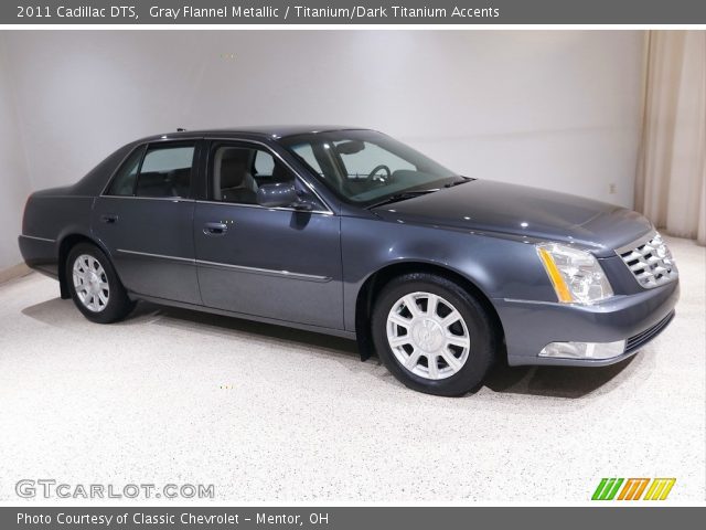 2011 Cadillac DTS  in Gray Flannel Metallic
