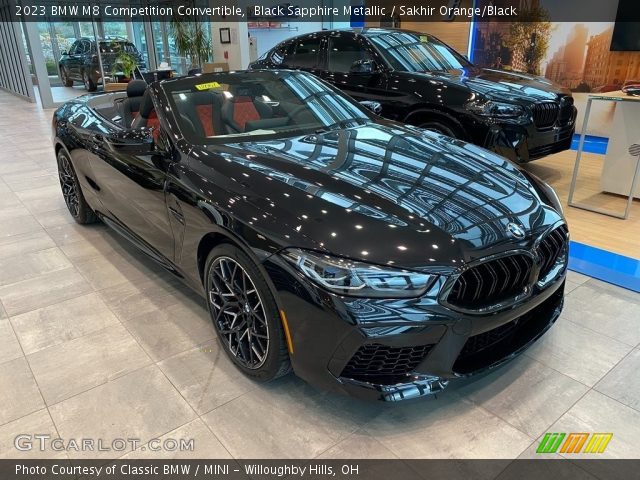 2023 BMW M8 Competition Convertible in Black Sapphire Metallic