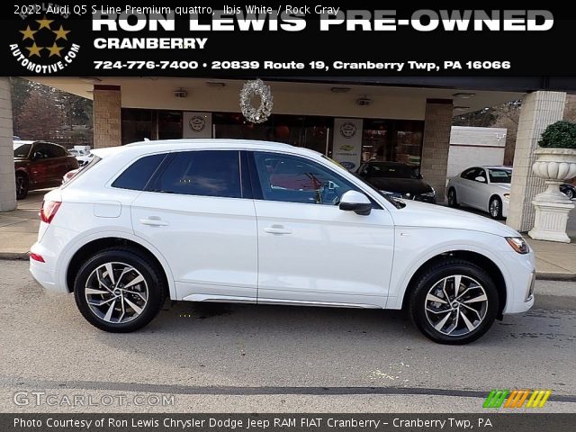 2022 Audi Q5 S Line Premium quattro in Ibis White