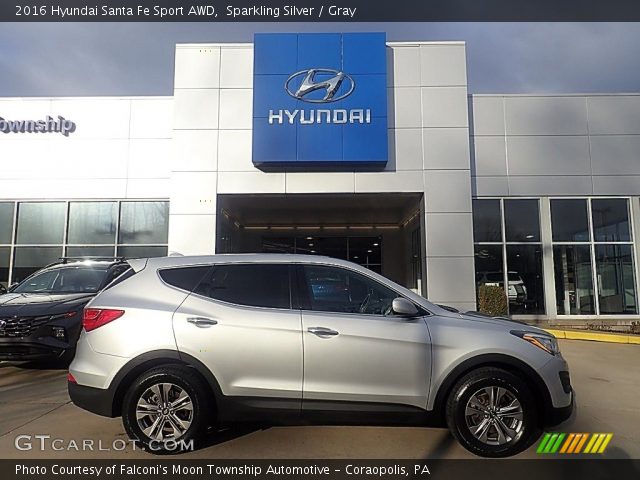 2016 Hyundai Santa Fe Sport AWD in Sparkling Silver