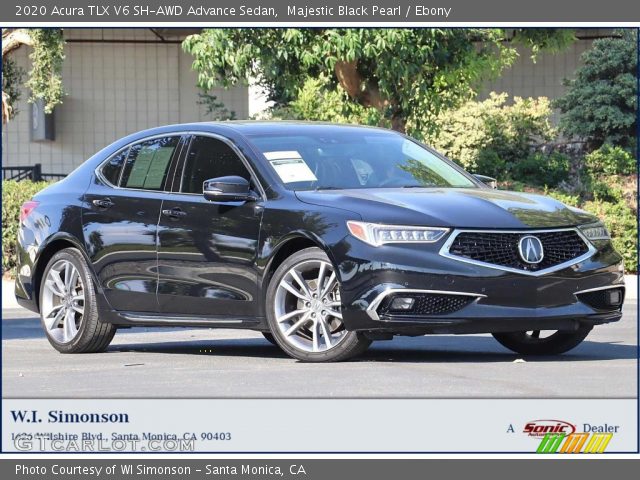 2020 Acura TLX V6 SH-AWD Advance Sedan in Majestic Black Pearl