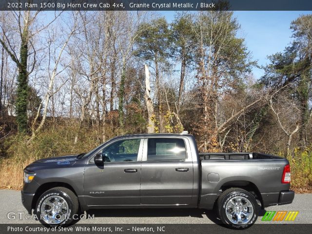 2022 Ram 1500 Big Horn Crew Cab 4x4 in Granite Crystal Metallic