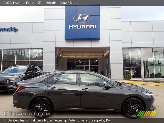 2023 Hyundai Elantra SEL in Portofino Gray