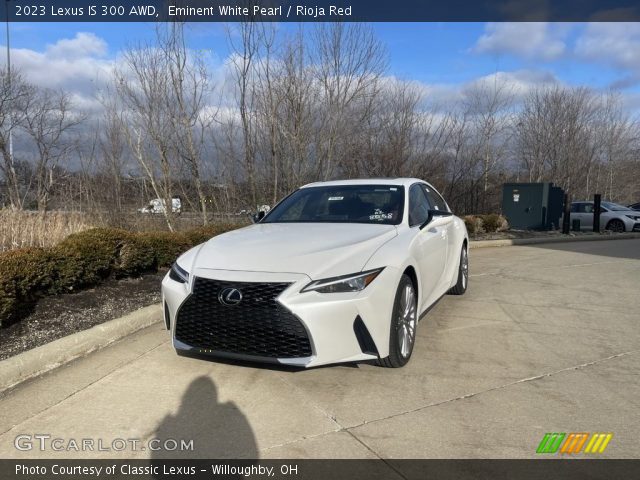 2023 Lexus IS 300 AWD in Eminent White Pearl