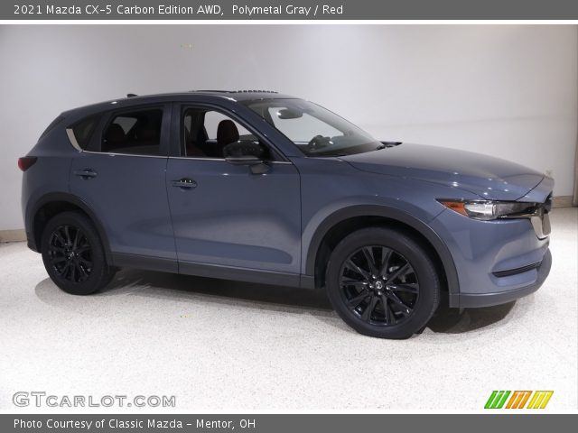 2021 Mazda CX-5 Carbon Edition AWD in Polymetal Gray