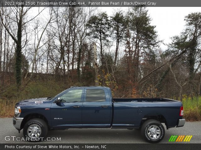 2022 Ram 2500 Tradesman Crew Cab 4x4 in Patriot Blue Pearl