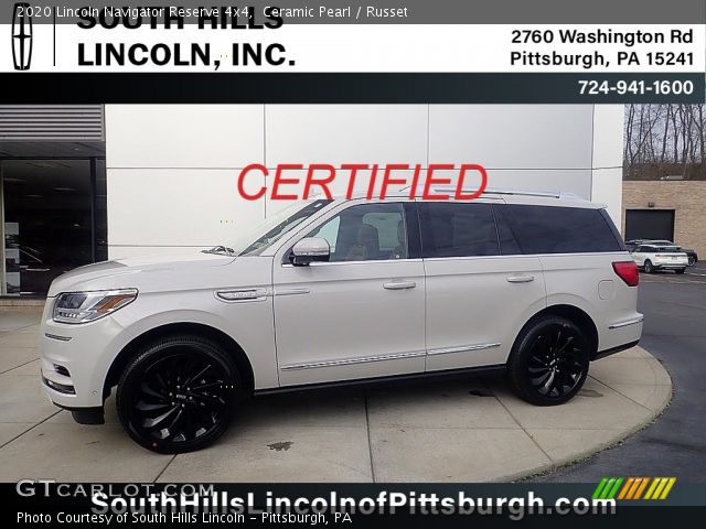 2020 Lincoln Navigator Reserve 4x4 in Ceramic Pearl