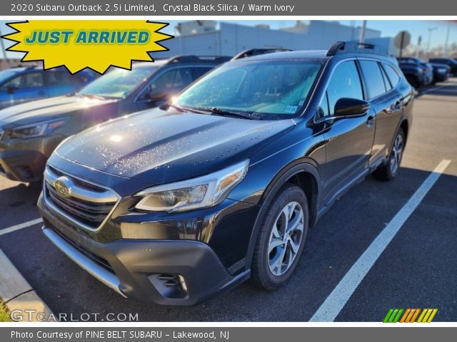 2020 Subaru Outback 2.5i Limited in Crystal Black Silica