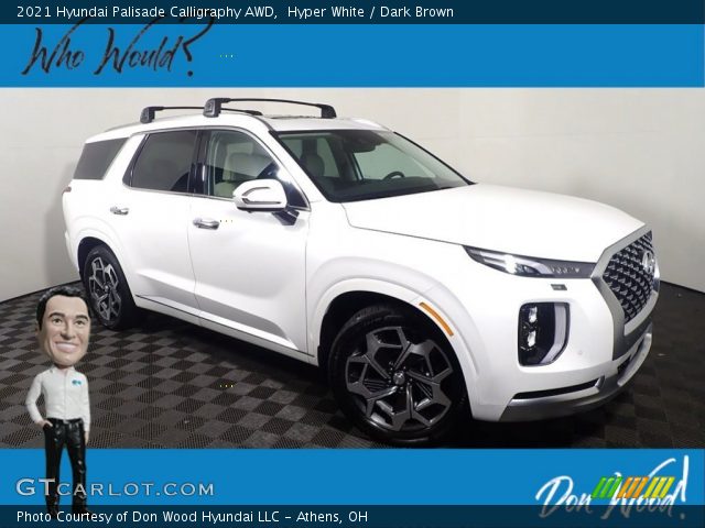 2021 Hyundai Palisade Calligraphy AWD in Hyper White