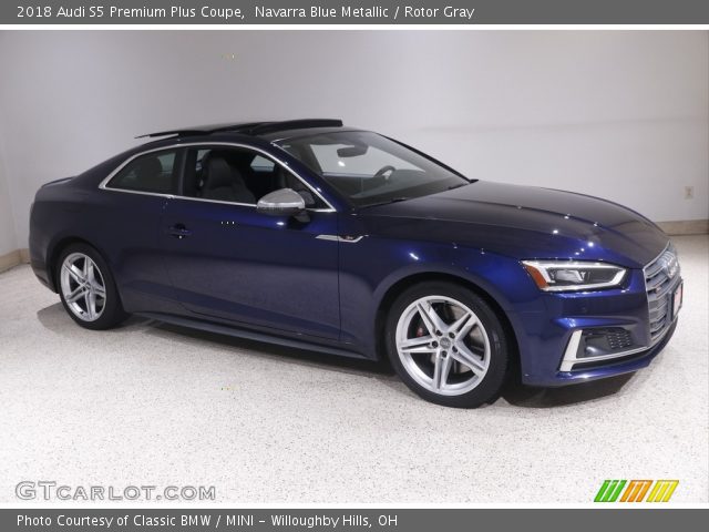 2018 Audi S5 Premium Plus Coupe in Navarra Blue Metallic