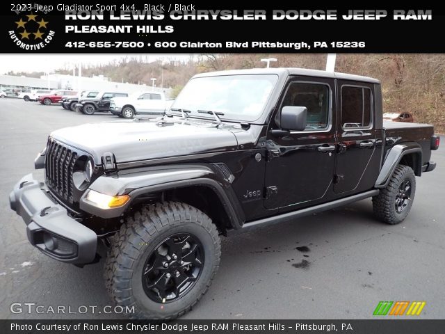 2023 Jeep Gladiator Sport 4x4 in Black